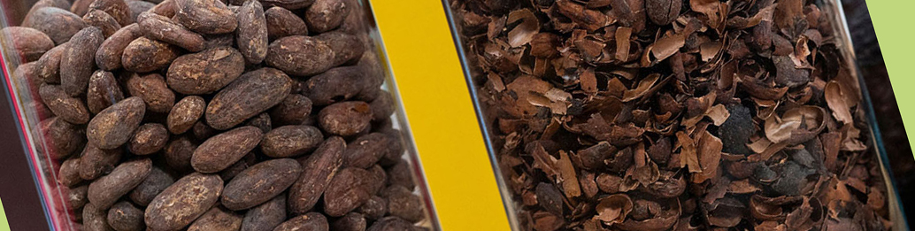 Upcycling cocoa bean shells